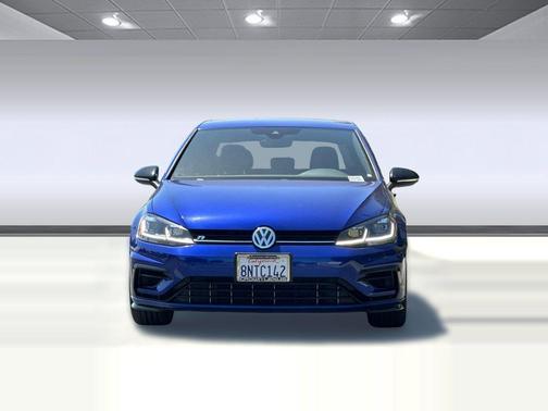 Blue 2019 Volkswagen Golf R 2.0T DSG