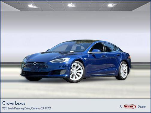 Deep Blue Metallic 2017 Tesla Model S 75