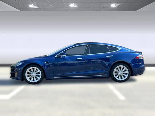 Deep Blue Metallic 2017 Tesla Model S 75