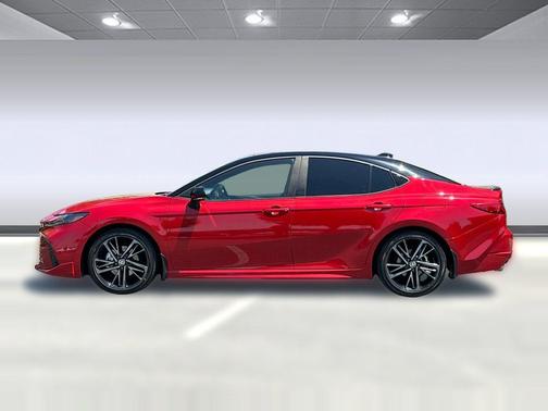 Red 2025 Toyota Camry XSE