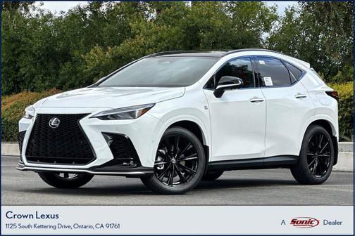 Ultra White 2026 Lexus NX 350 F SPORT Handling
