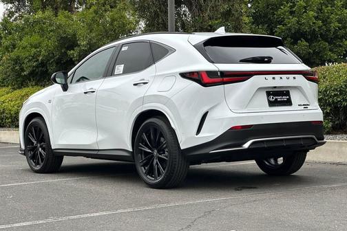 Ultra White 2026 Lexus NX 450h+ F SPORT Handling