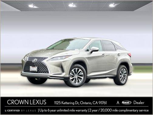 Atomic Silver 2021 Lexus RX 350 Base