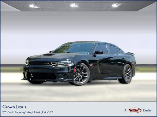 Pitch Black Clearcoat 2020 Dodge Charger Scat Pack