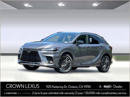 Nebula Gray Pearl 2023 Lexus RX 500h F SPORT Performance