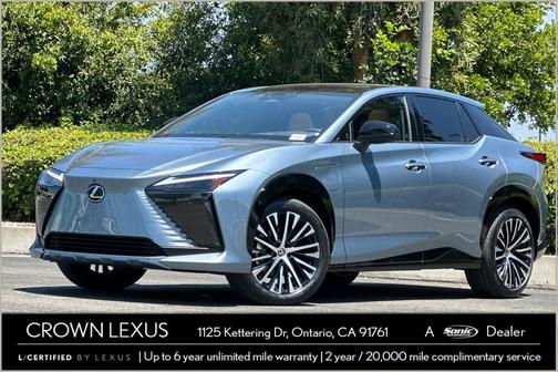 Blue 2023 Lexus RZ 450e Luxury