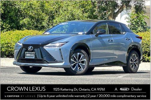 Blue 2023 Lexus RZ 450e Luxury