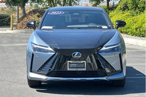 Blue 2023 Lexus RZ 450e Luxury