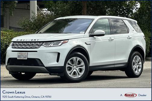 White 2020 Land Rover Discovery Sport S