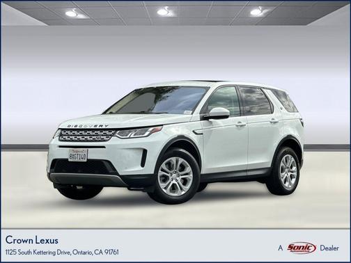 White 2020 Land Rover Discovery Sport S