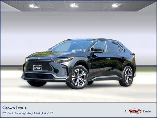 Black 2025 Toyota bZ4X XLE