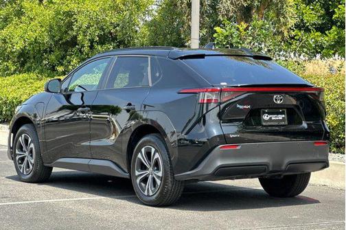 Black 2025 Toyota bZ4X XLE