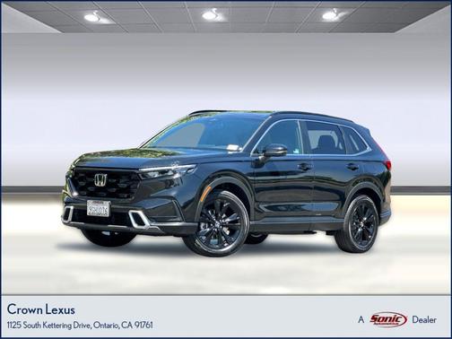 Crystal Black Pearl 2023 Honda CR-V Hybrid Sport Touring AWD