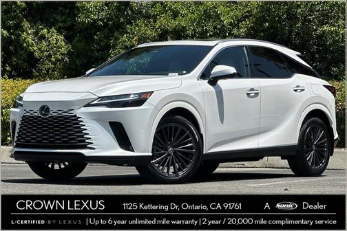 Eminent White Pearl 2024 Lexus RX 350 Premium