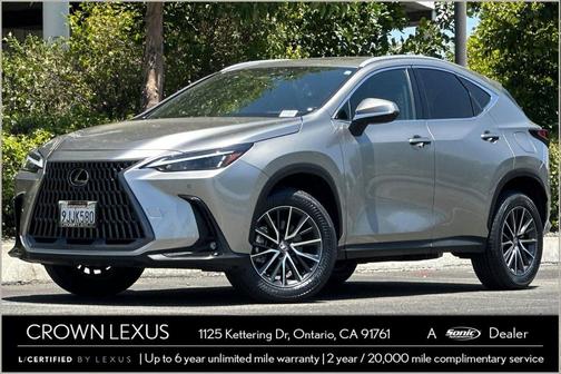 Atomic Silver 2024 Lexus NX 350h Premium