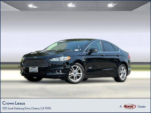 Shadow Black 2016 Ford Fusion Energi Titanium