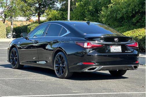 Black 2022 Lexus ES 350 F Sport