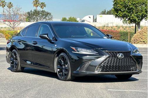 Black 2022 Lexus ES 350 F Sport