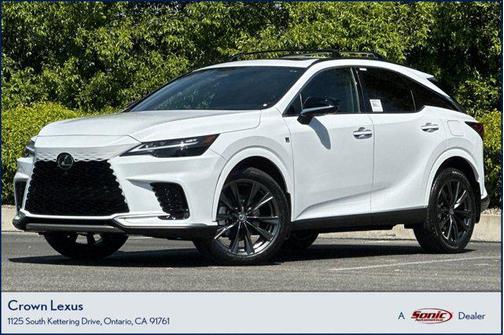 Ultra White 2026 Lexus RX 350 F SPORT Design