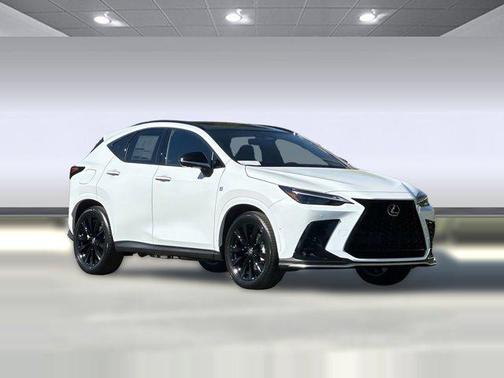 Ultra White 2026 Lexus NX 450h+ F SPORT Handling