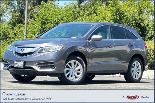 Modern Steel Metallic 2017 Acura RDX Technology Package