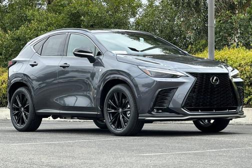 Cloudburst Gray 2026 Lexus NX 450h+ F SPORT Handling