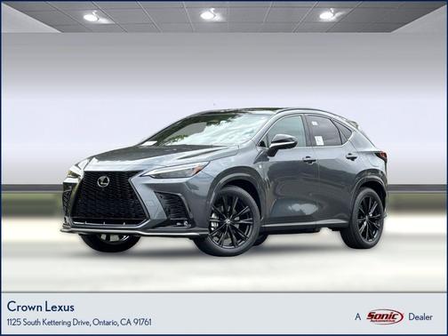 Cloudburst Gray 2026 Lexus NX 450h+ F SPORT Handling