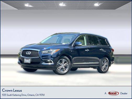 Hermosa Blue 2017 INFINITI QX60 Base
