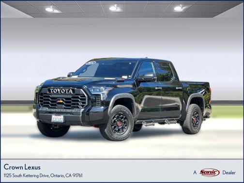 Midnight Black Metallic 2024 Toyota Tundra Hybrid TRD Pro Truck