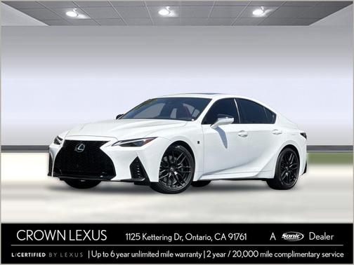 Ultra White 2023 Lexus IS 500 F SPORT Performance
