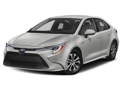 Super White 2020 Toyota Corolla Hybrid LE Sedan