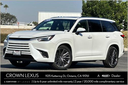 Wind Chill Pearl 2026 Lexus TX 350 Luxury