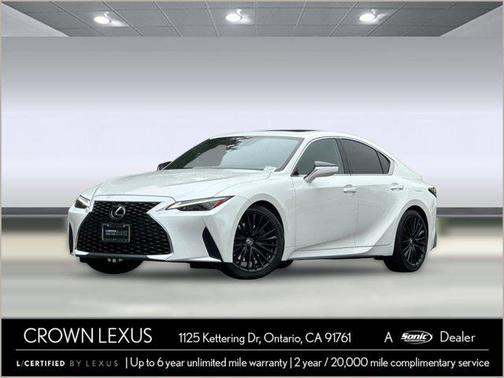Eminent White Pearl 2022 Lexus IS 300 Base