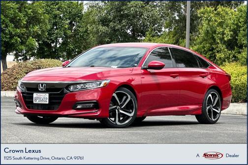 San Marino Red 2020 Honda Accord Sport 1.5T