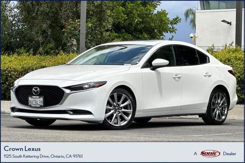 Snowflake White Pearl Mica 2021 Mazda Mazda3 FWD w/Premium Package