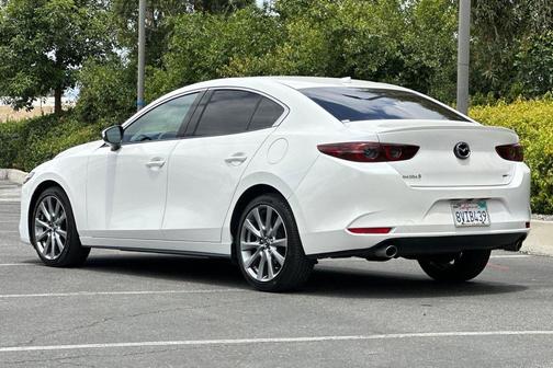 Snowflake White Pearl Mica 2021 Mazda Mazda3 FWD w/Premium Package