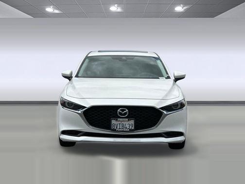 Snowflake White Pearl Mica 2021 Mazda Mazda3 FWD w/Premium Package