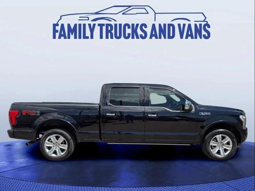 Agate Black Metallic 2019 Ford F-150 Platinum