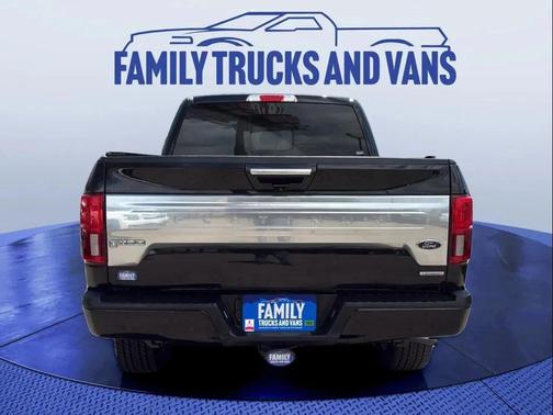 Agate Black Metallic 2019 Ford F-150 Platinum
