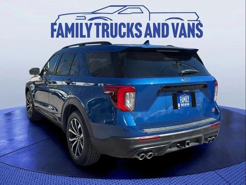 Atlas Blue Metallic 2020 Ford Explorer ST