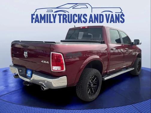 Delmonico Red Pearlcoat 2017 RAM 1500 Laramie