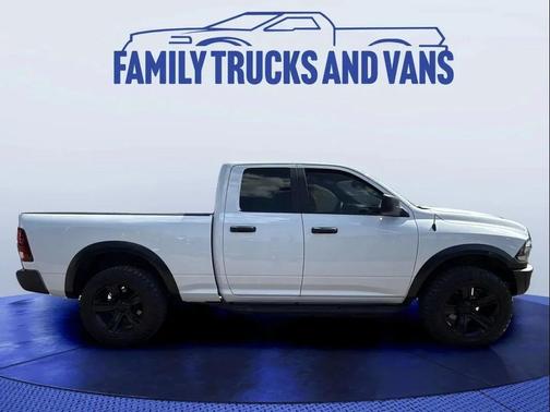 Bright White Clearcoat 2021 RAM 1500 Classic Warlock Quad Cab 4x4 6'4' Box