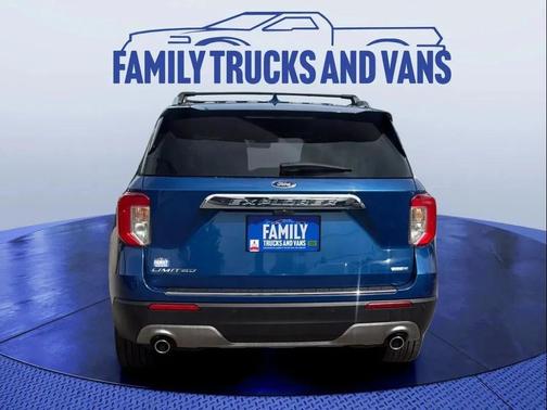 Atlas Blue Metallic 2020 Ford Explorer Limited