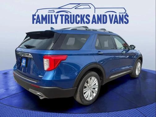 Atlas Blue Metallic 2020 Ford Explorer Limited