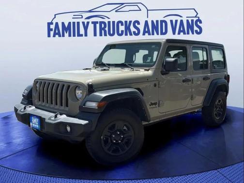 Limited Edition Gobi Clearcoat 2022 Jeep Wrangler Unlimited Sport