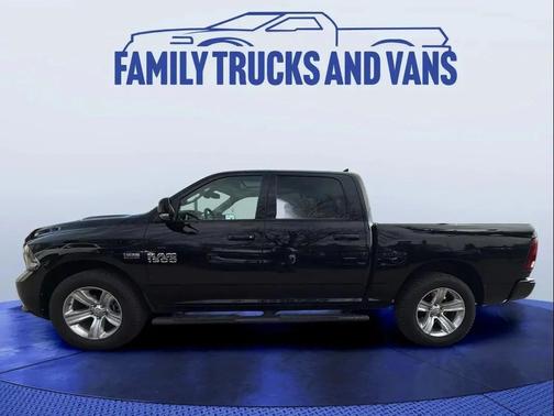 Black Clearcoat 2015 RAM 1500 Sport