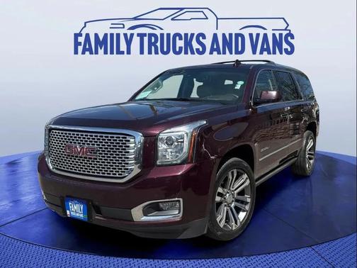 Red 2017 GMC Yukon Denali