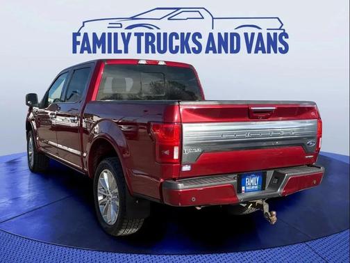 Ruby Red Metallic Tinted Clearcoat 2018 Ford F-150 Limited