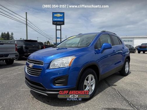 Brilliant Blue Metallic 2016 Chevrolet Trax LT