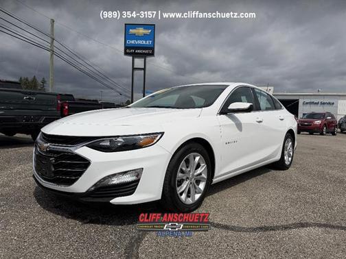 Summit White 2024 Chevrolet Malibu 1LT